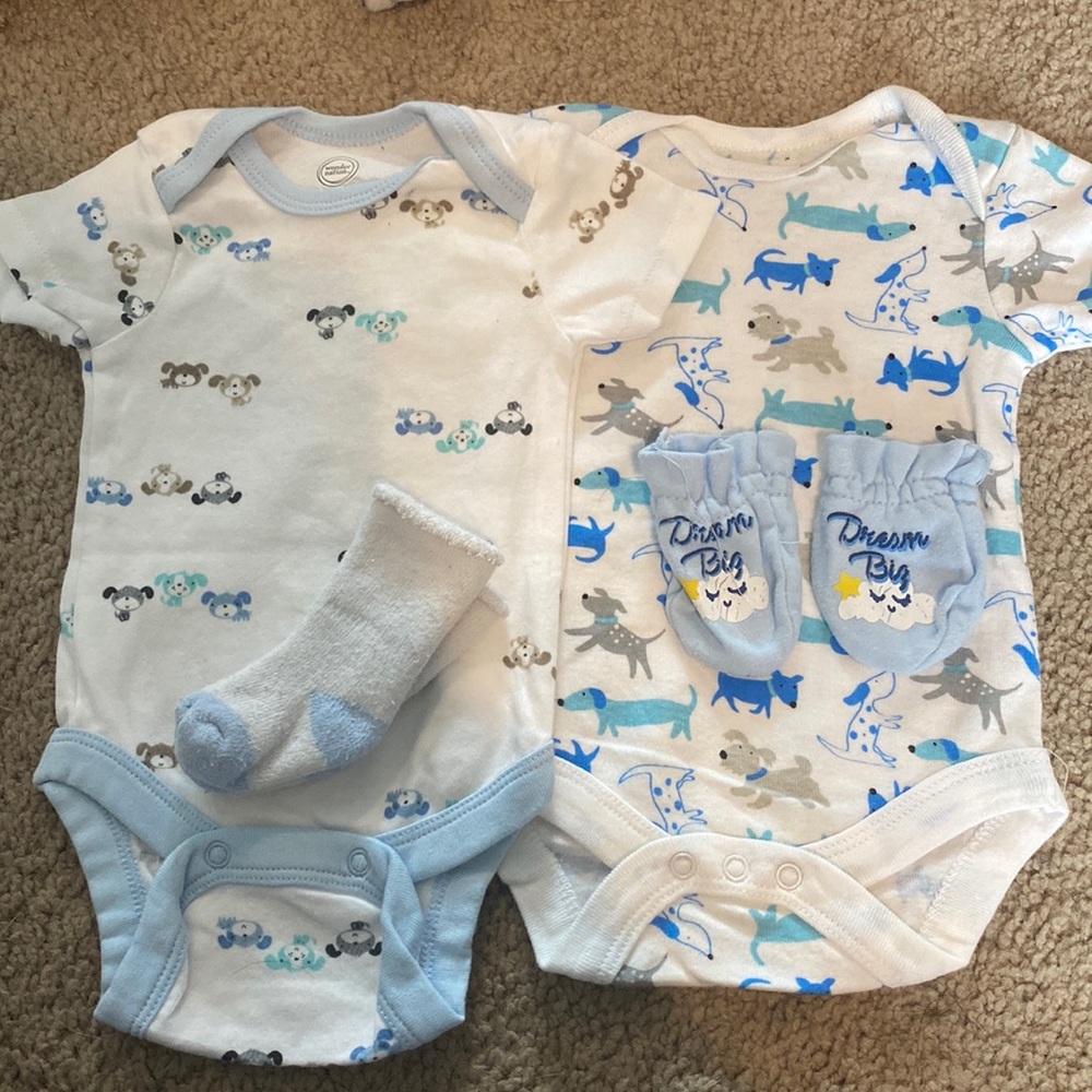 Meee born to 3 months blue dog bundle